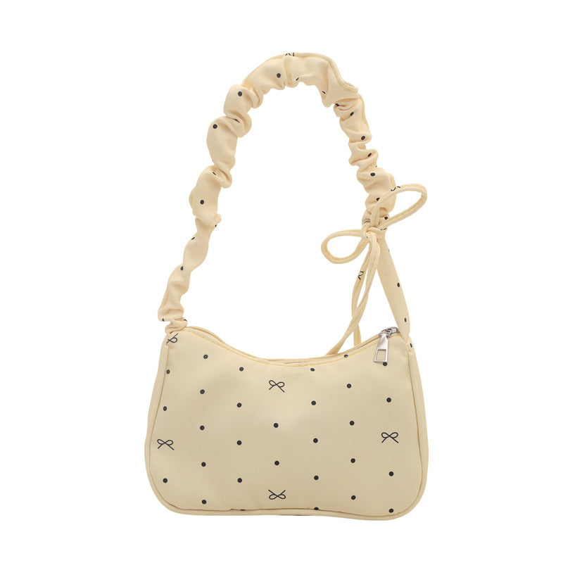 Cute Bow-Embellished Mini Handbag