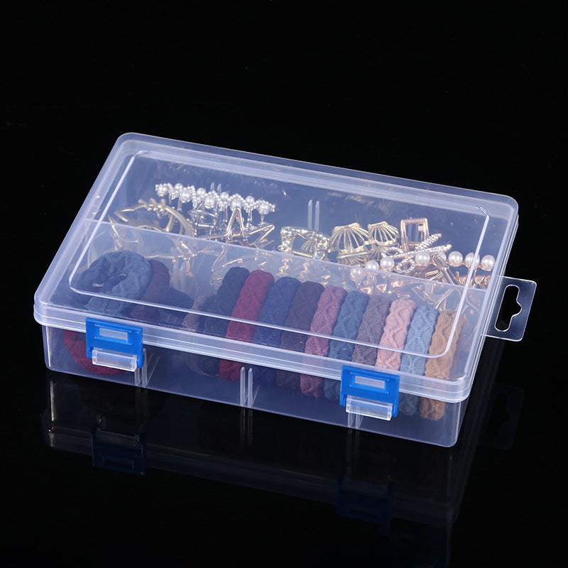 Multi-Divisional Clear Craft Storage Box Kalsten
