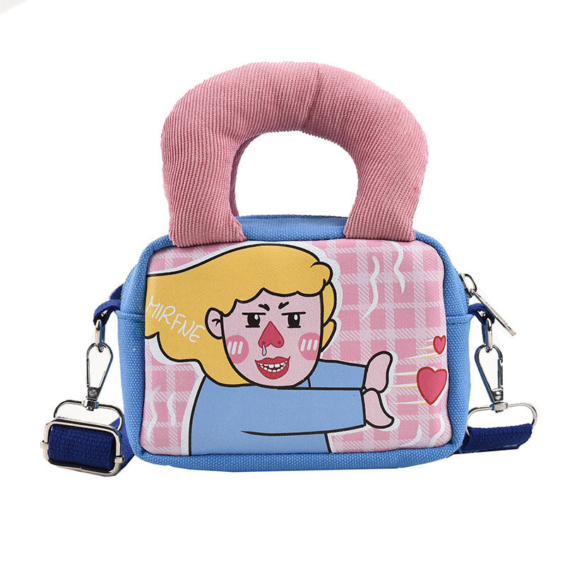 Fun Cartoon Character Shoulder Bag