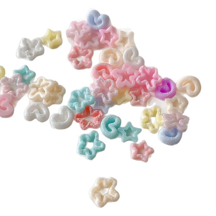 Colorful Assorted Nail Art Charms