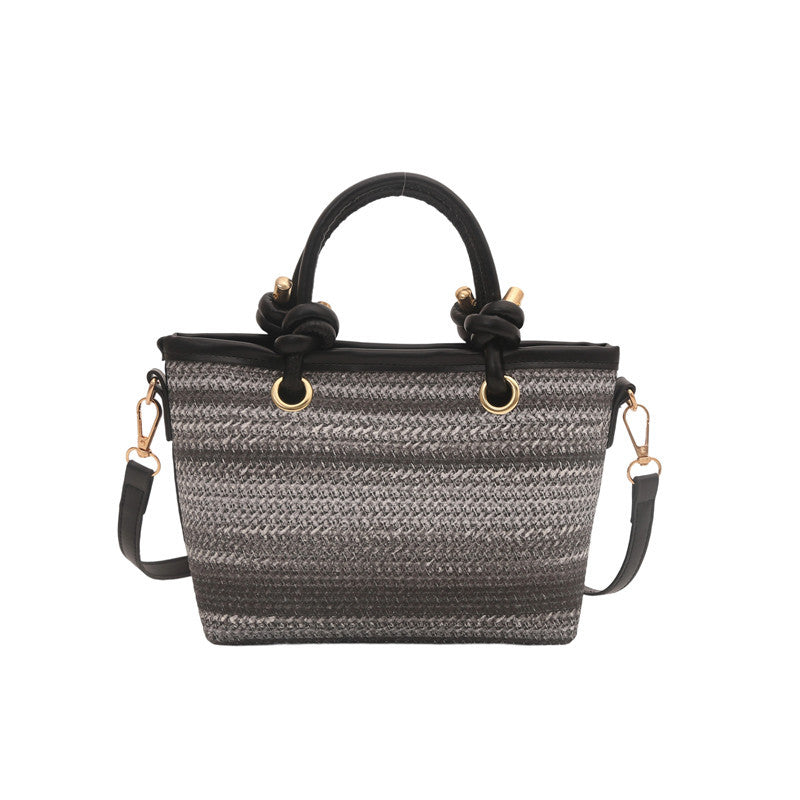 Woven Handheld Tote Bag Kalsten