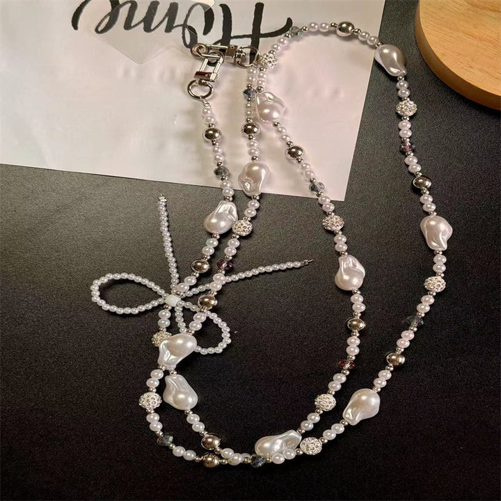 Elegant Pearl Beaded Eyewear Chain Kalsten