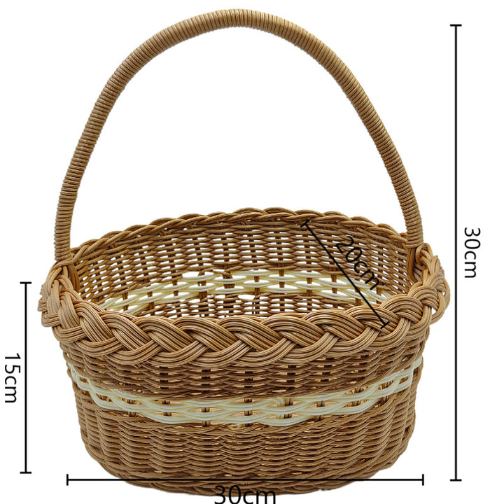 Handmade Decorative Woven Basket Kalsten