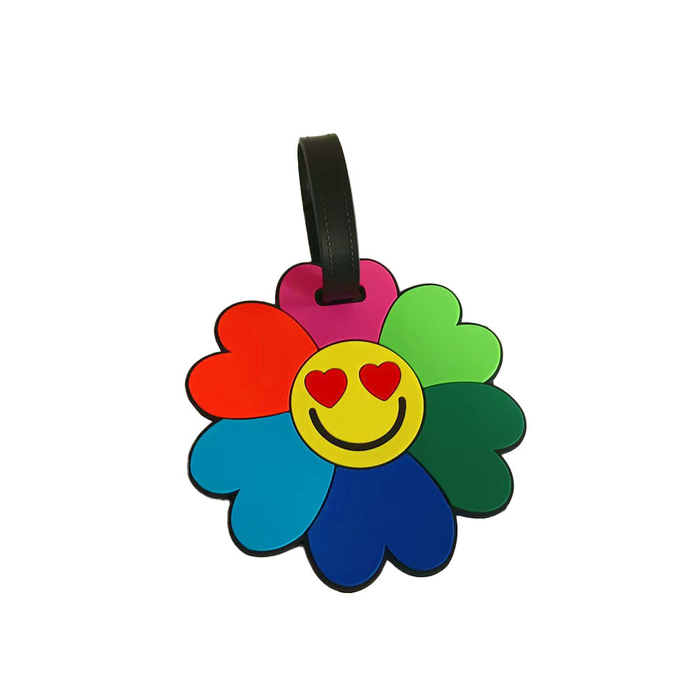 Unisex luggage tag in fruity lemon design Kalsten