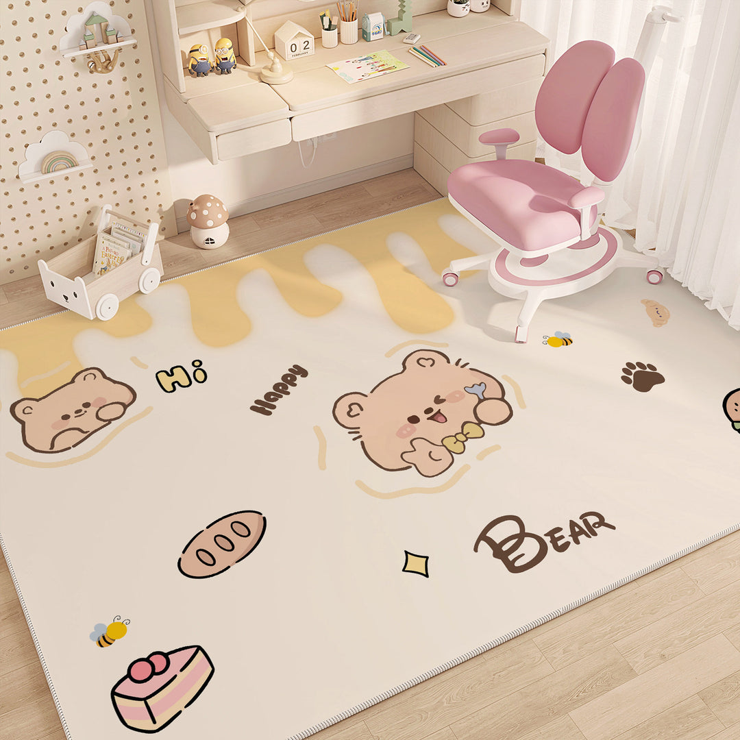 Playful Cartoon-Themed Area Rug