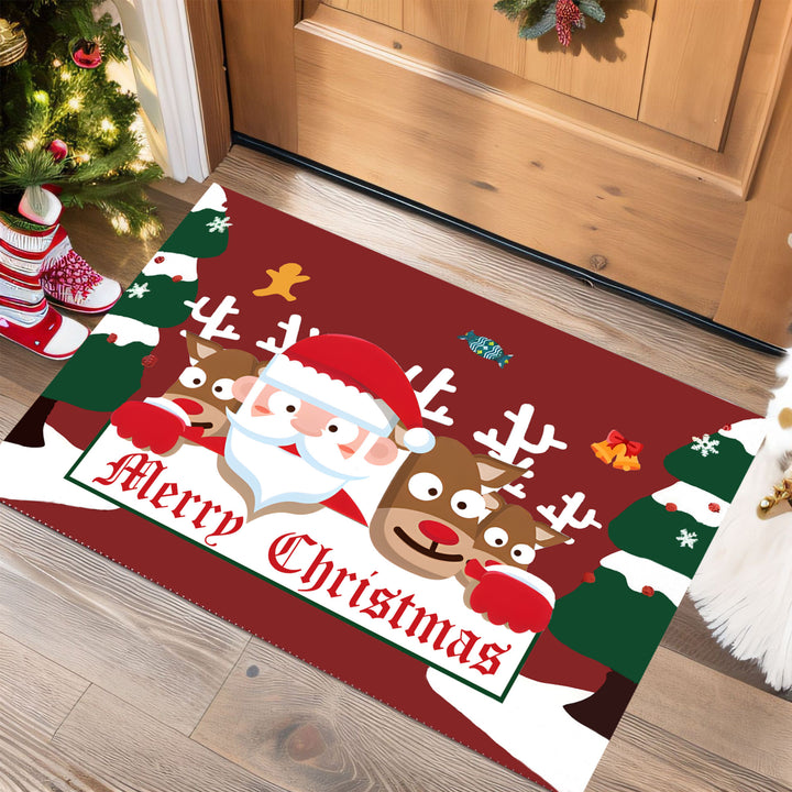 Holiday-Themed Outdoor Mat