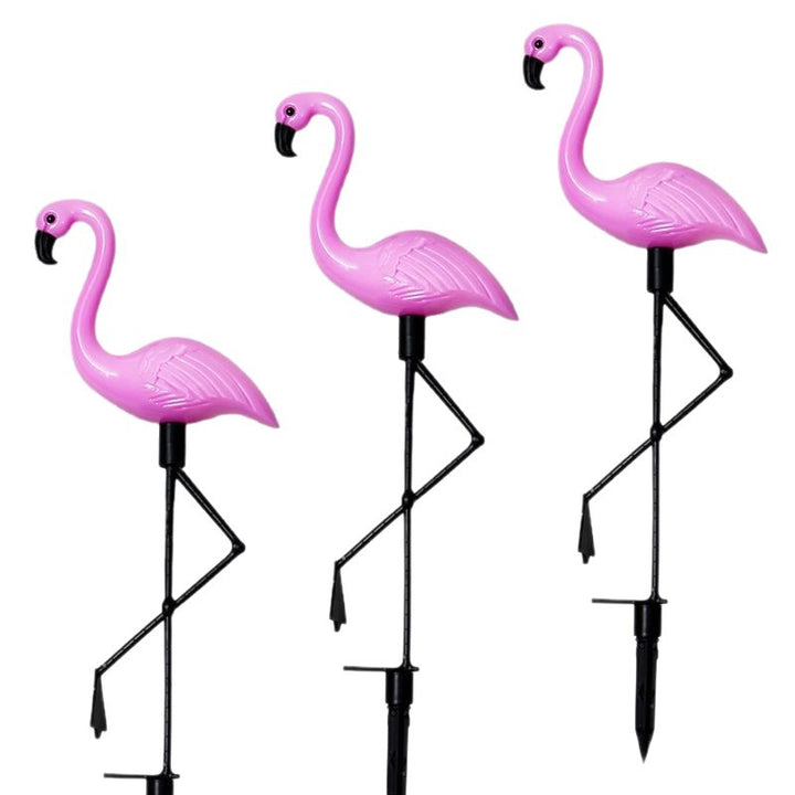 Articulated Flamingo Lawn Stake LED Accent Light With Adjustable Arm Kalsten