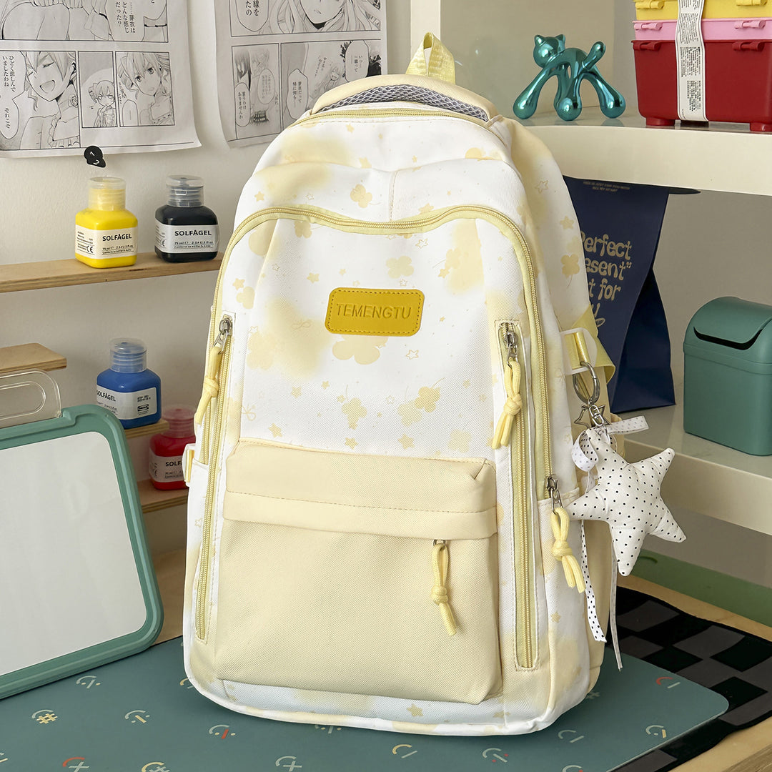 Charming Floral Print Backpack Kalsten