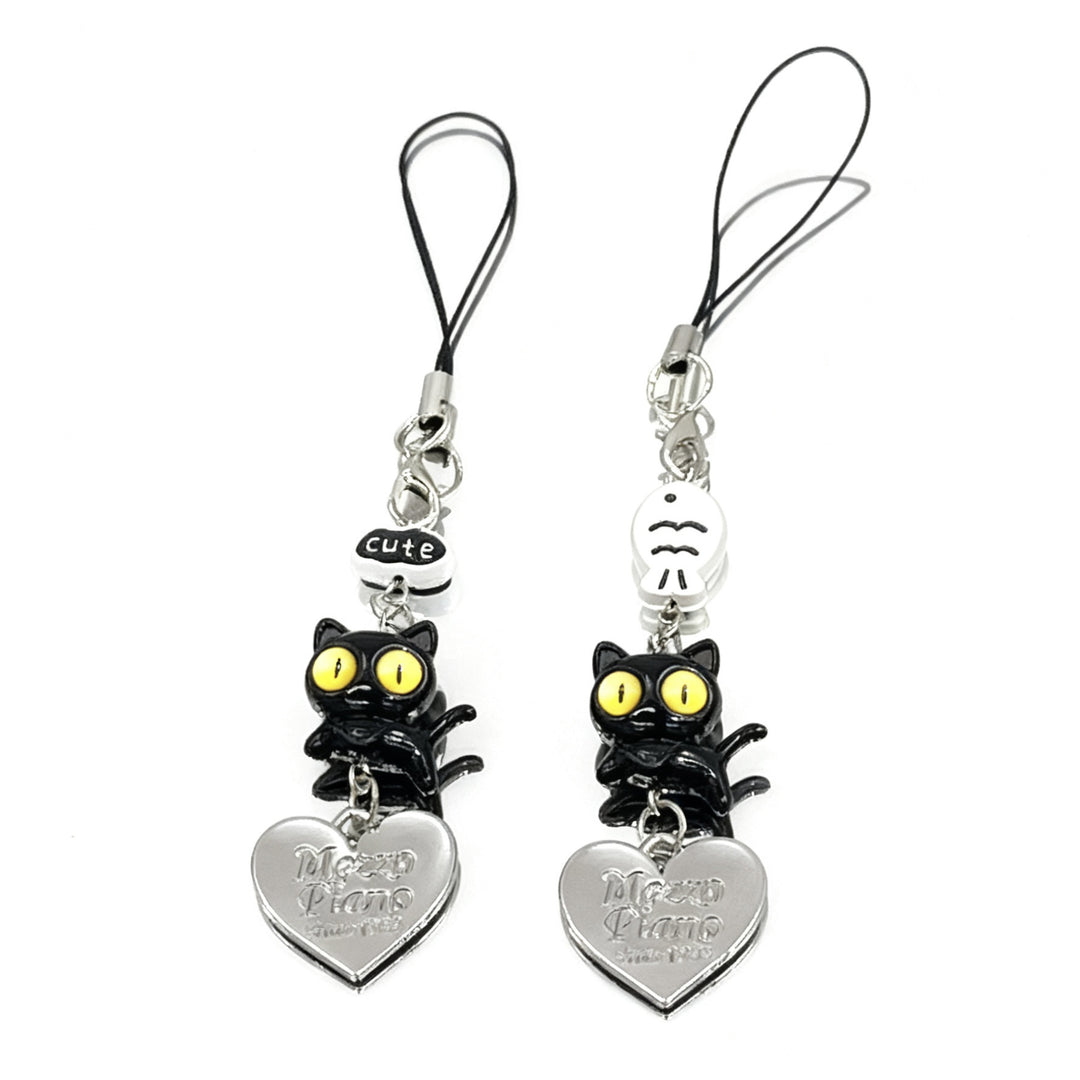 Cute Cat Charm Keychain Kalsten