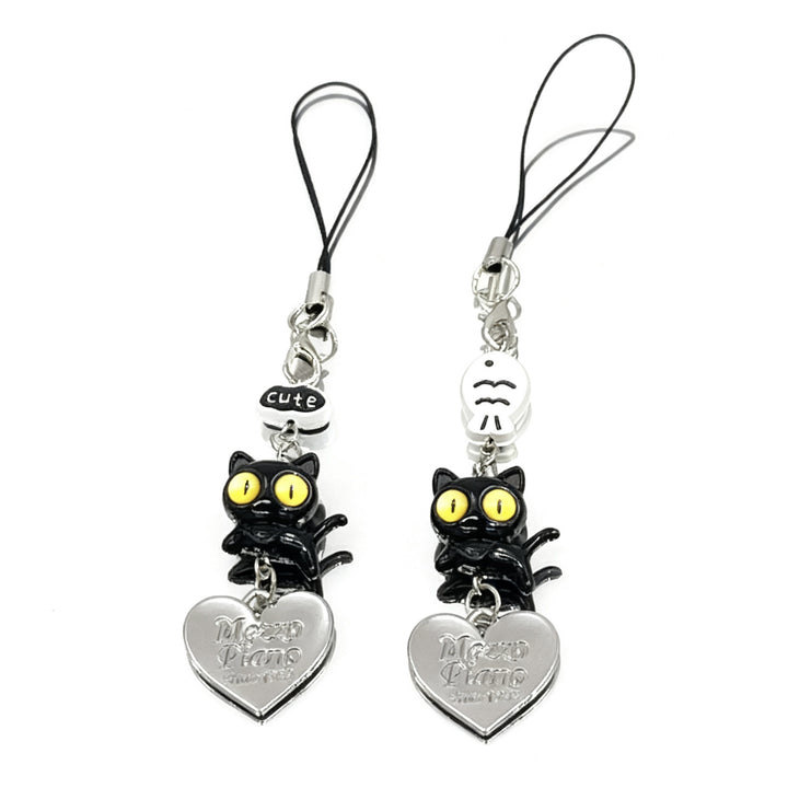 Cute Cat Charm Keychain Kalsten