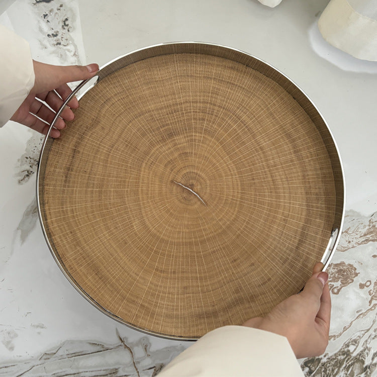 Decorative Wooden Serving Tray