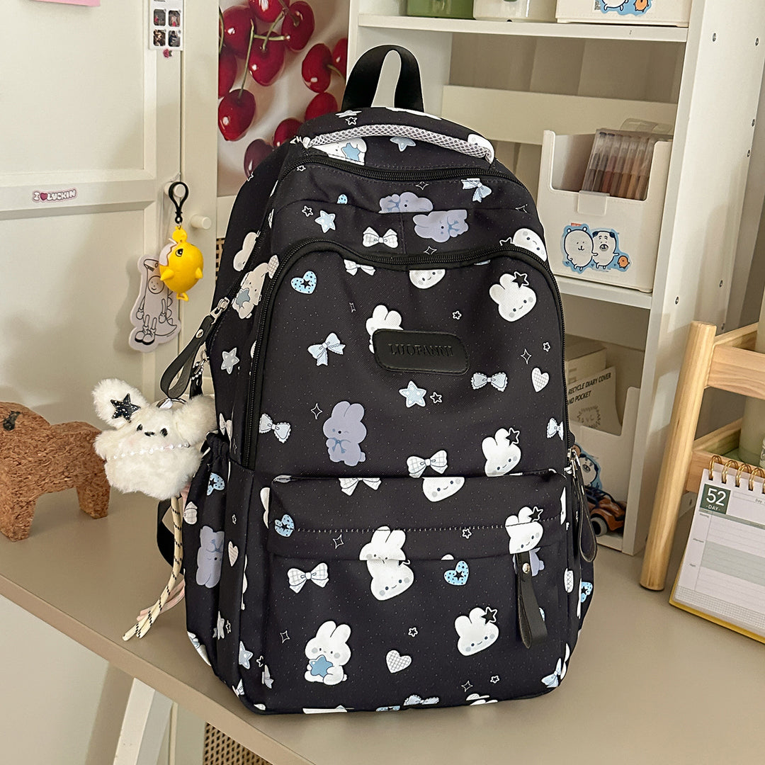 Cartoon-Printed Backpack Kalsten