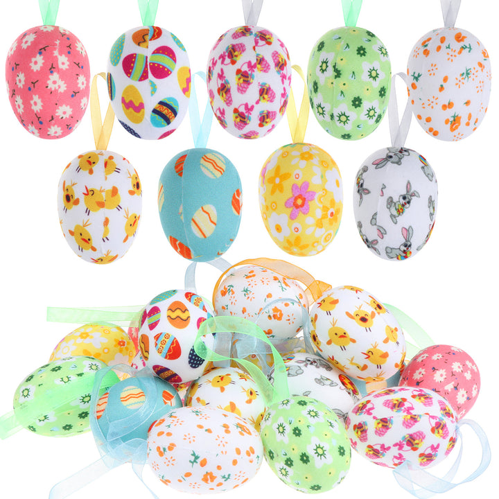Decorative Spring-Inspired Fabric Easter Eggs Kalsten