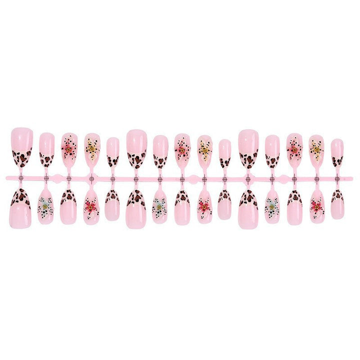 Exquisite Nail Art Set with Floral and Animal Design Kalsten