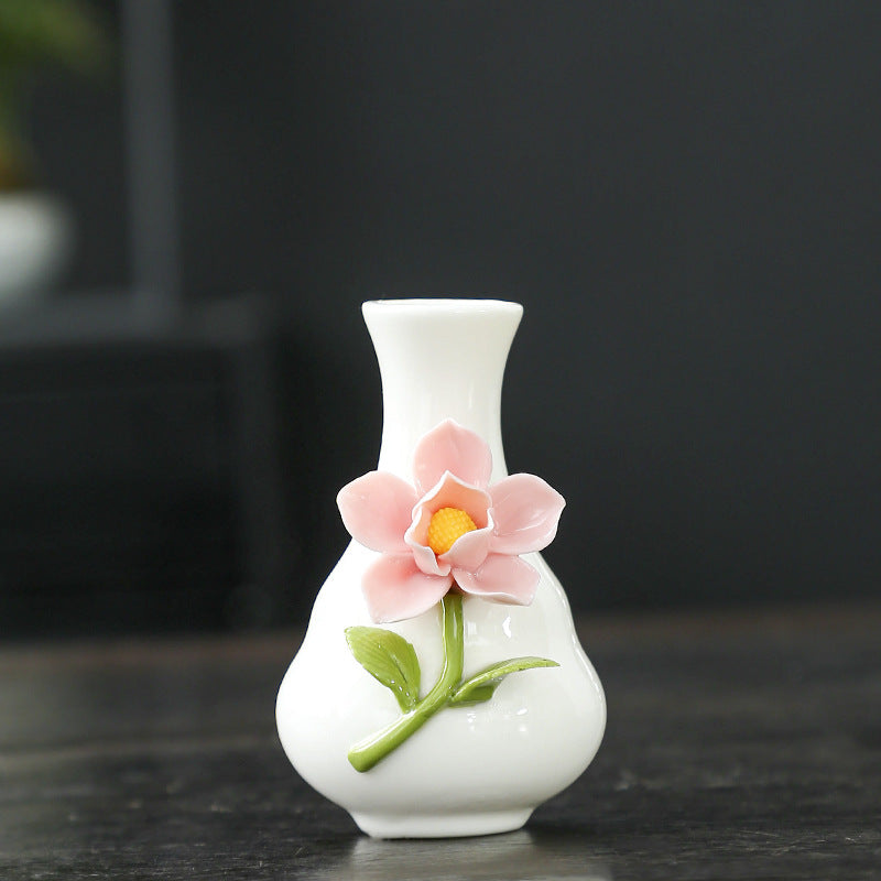 Artistic Floral Porcelain Vase Kalsten