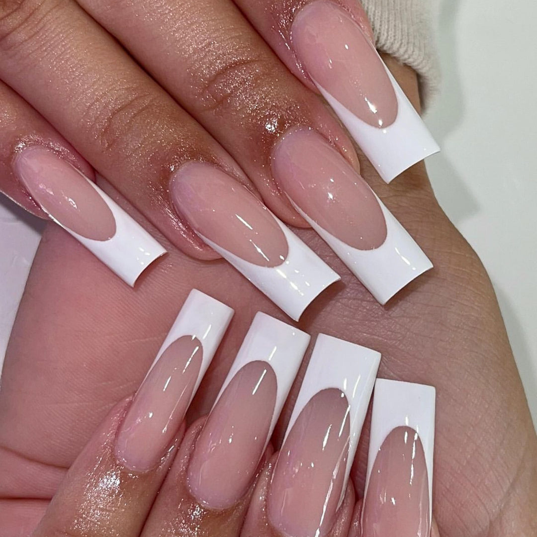 Elegant Crystal-Embellished Press-On Nail Design kalsten