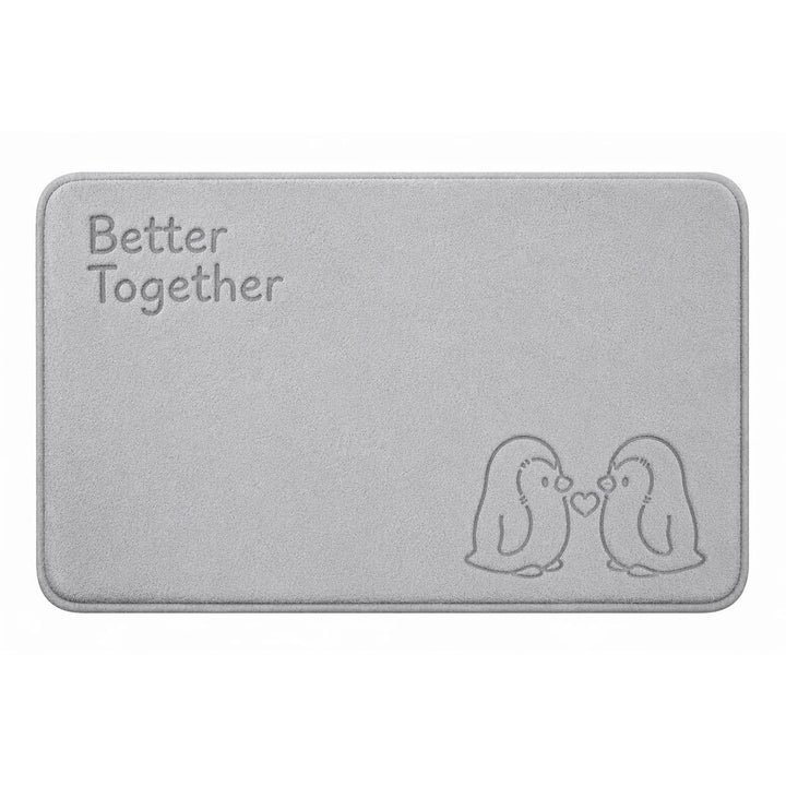 Playful Snail-Themed Bath Mat
