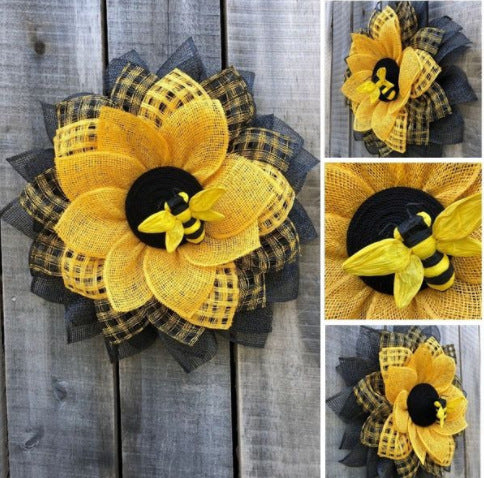 Patriotic Decorative Floral Wall Art Kalsten