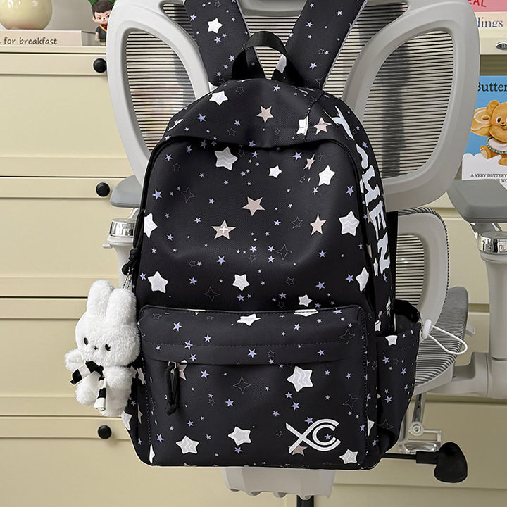 Bunny Ear Patterned School Backpack Kalsten