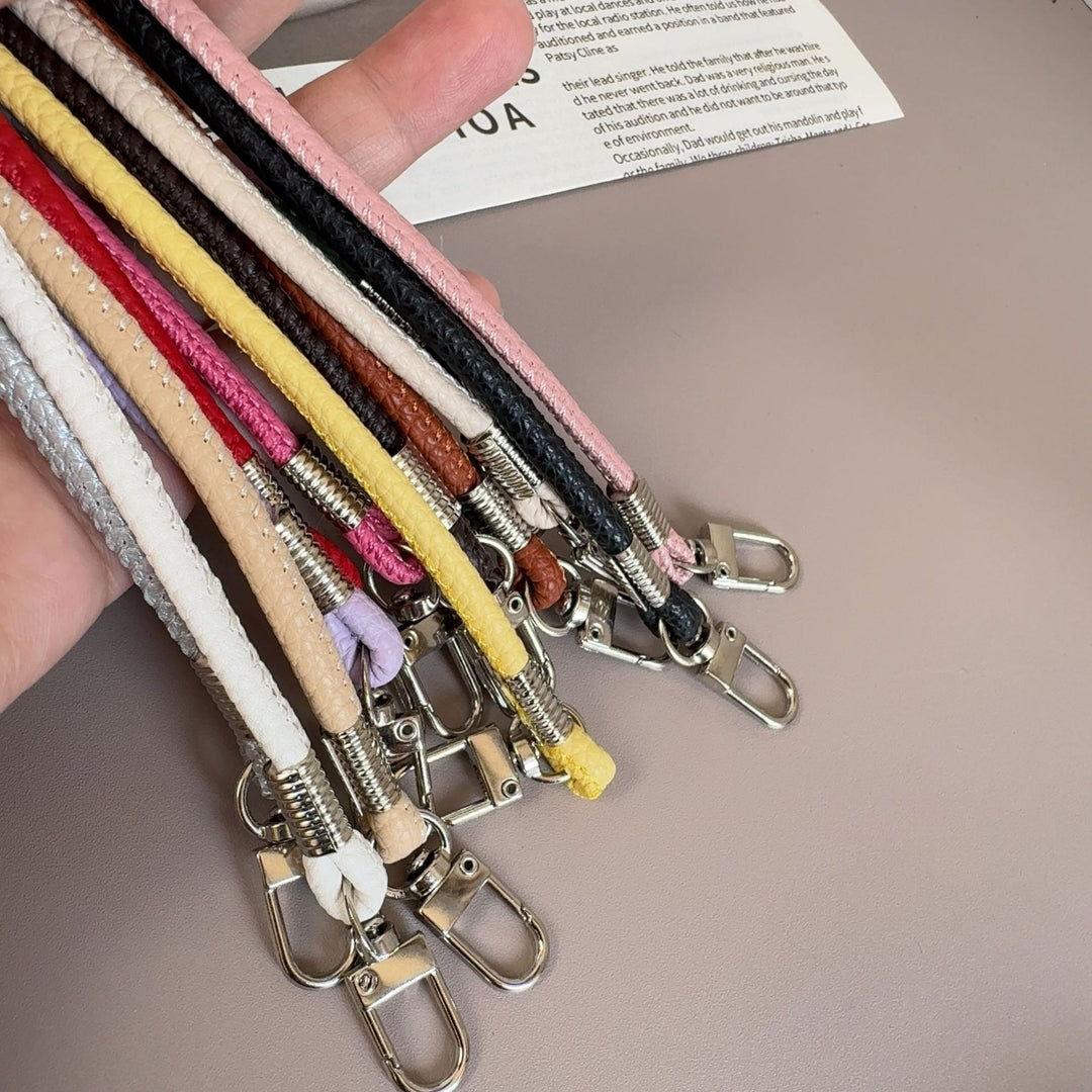 Braided Leather Keychain Strap Kalsten