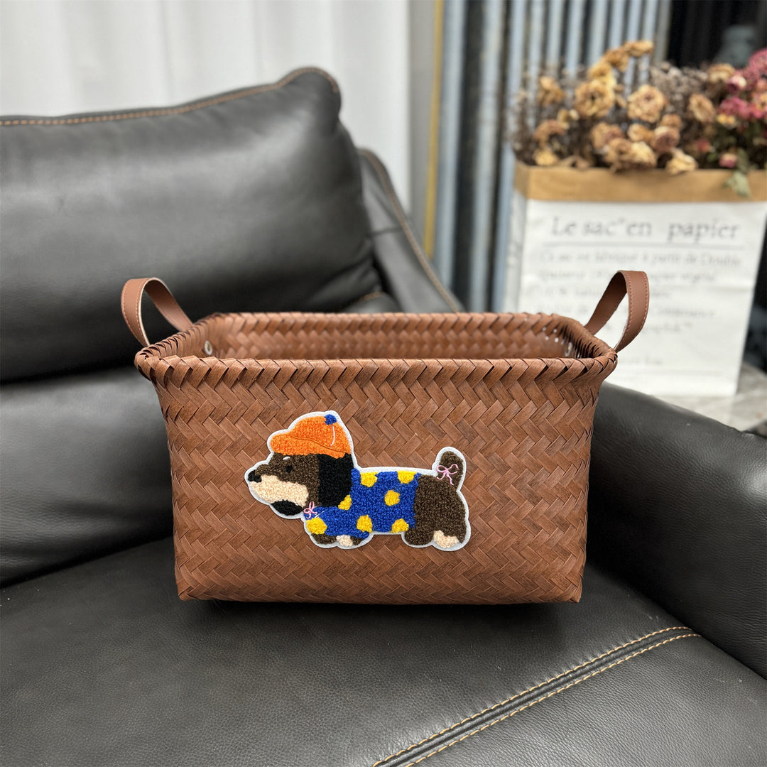 Woven storage basket Kalsten