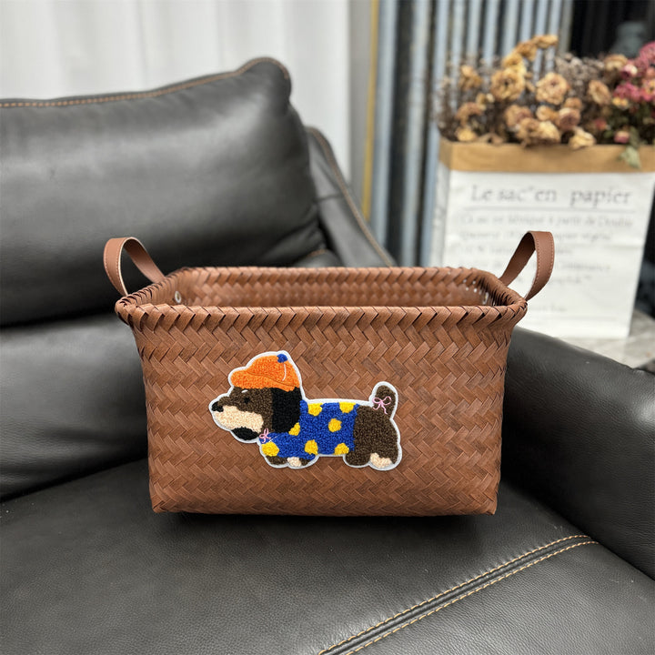 Woven storage basket Kalsten