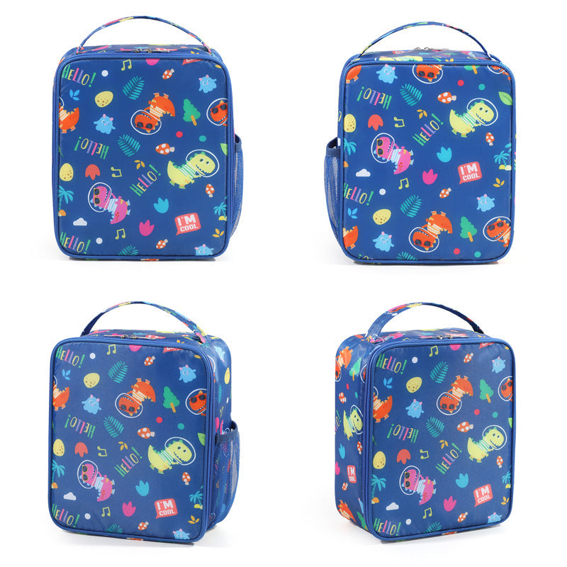 Cute Cartoon-Themed Insulated Lunch Box