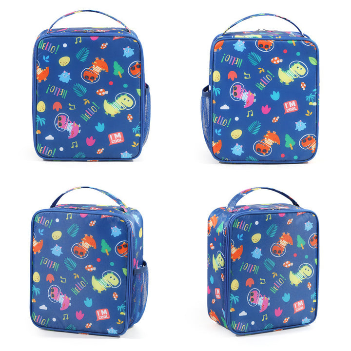 Cute Cartoon-Themed Insulated Lunch Box