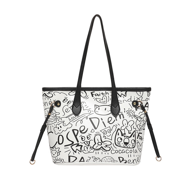 Artistic Graphic Tote Bag