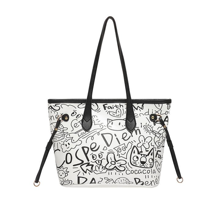 Artistic Graphic Tote Bag
