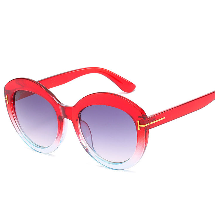 Oversized Gradient Lens Sunglasses Kalsten