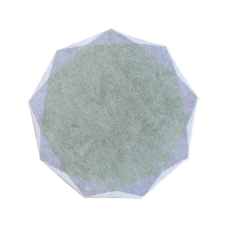 Decorative Round Area Mat Kalsten
