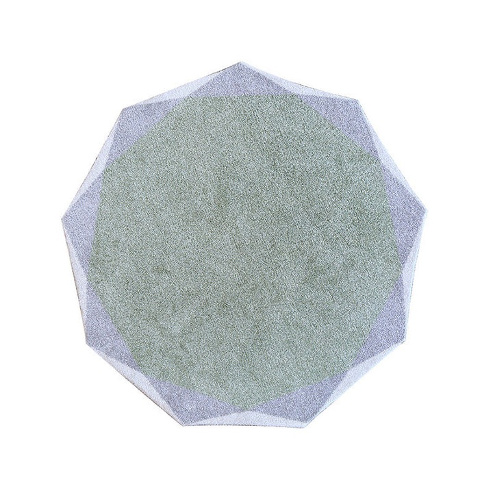 Decorative Round Area Mat Kalsten