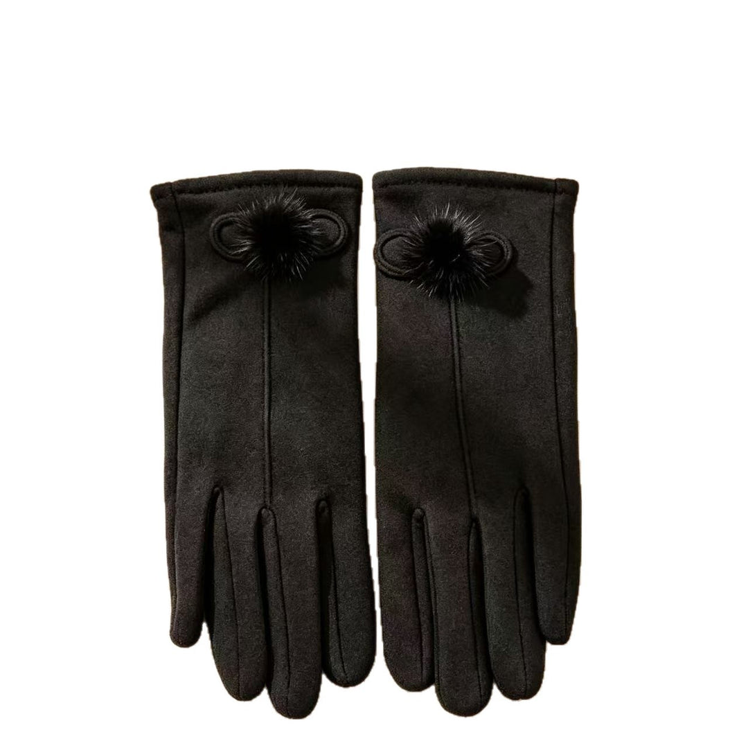 Winter Plaid Pattern Touchscreen Gloves Kalsten