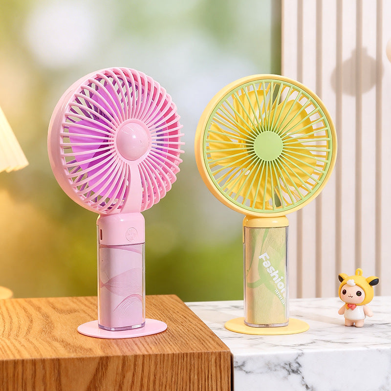 Women's Portable Battery-Powered Fan with Stylish Design Kalsten