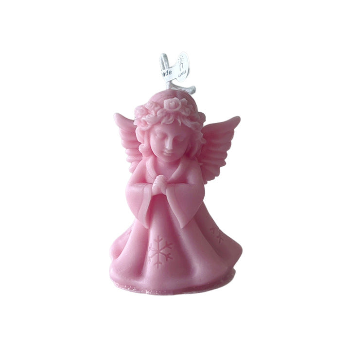 Sculpted Angel Figurine Candle