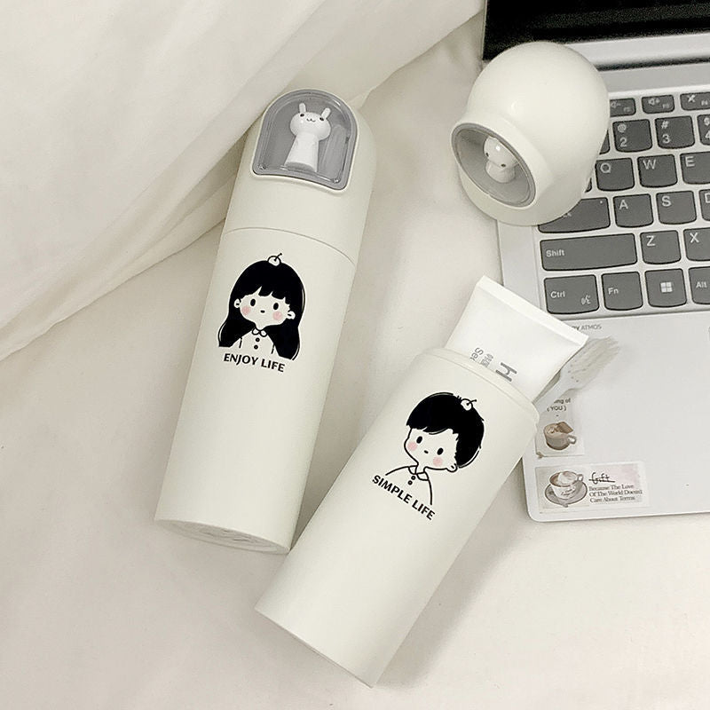 Bottle with Cute Character Design Kalsten