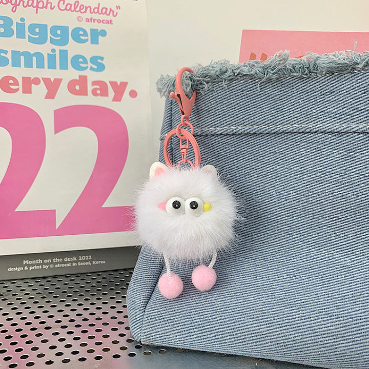 Cute Fluffy Character Keychain Kalsten