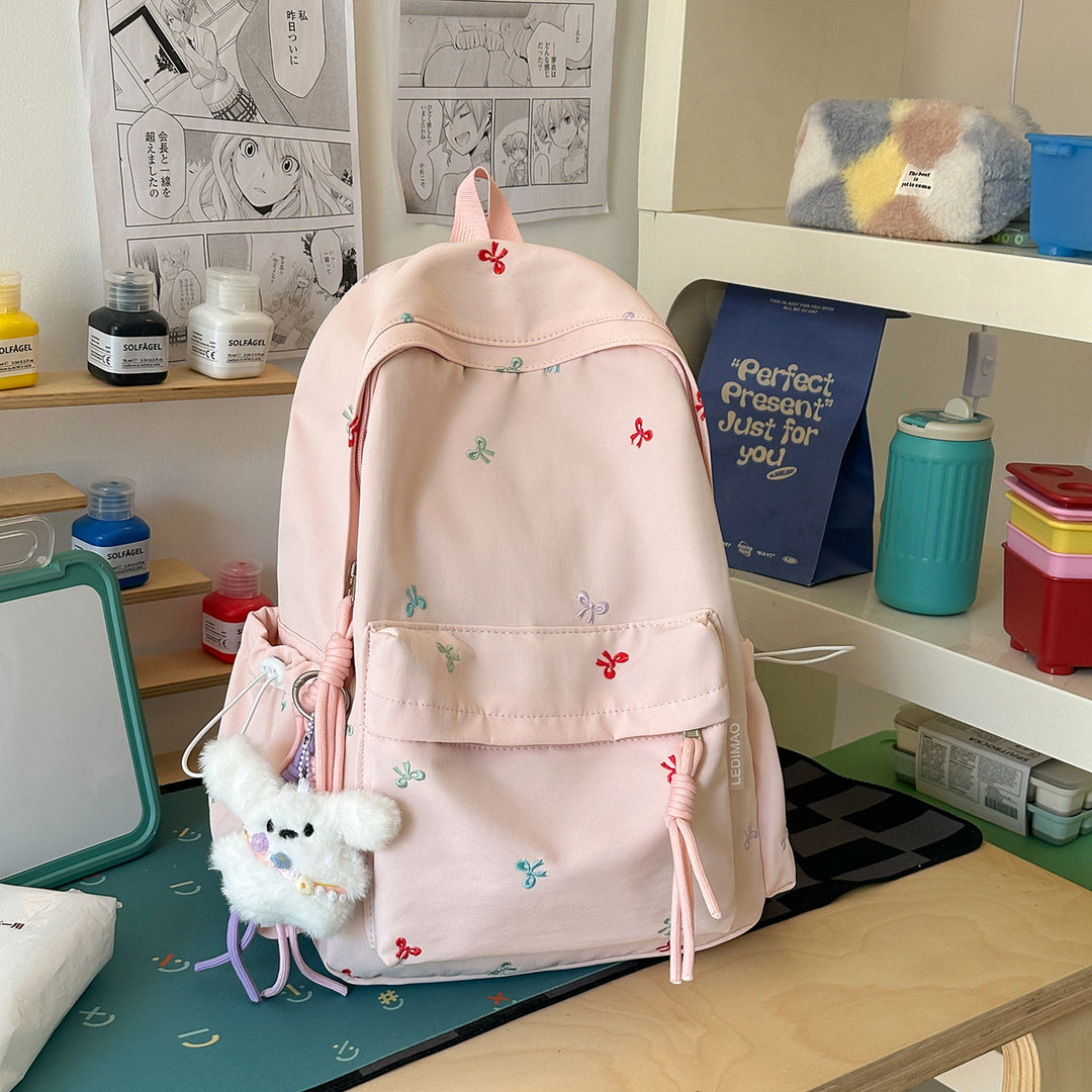 Cute Embroidered Patterned Backpack Kalsten