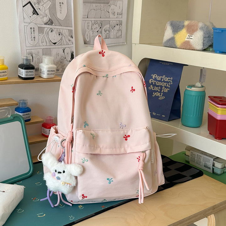 Cute Embroidered Patterned Backpack Kalsten