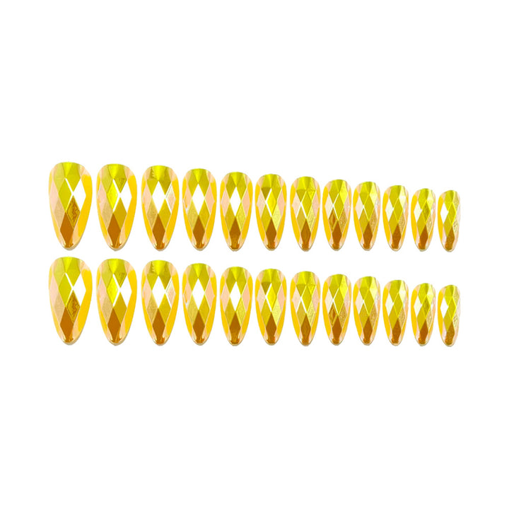 Artificial nails with elegant crystal design Kalsten