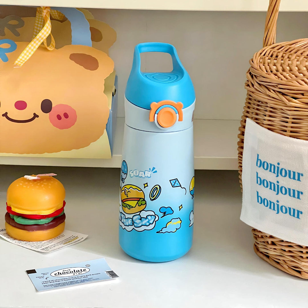 Women Kids Water Bottle with Child-Friendly Design Kalsten
