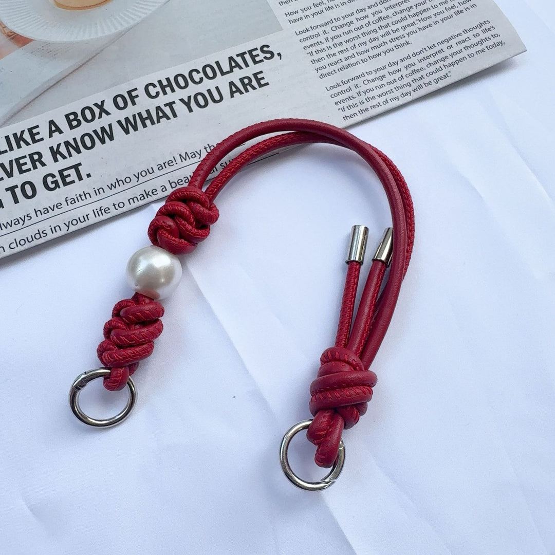 Elegant Braided Keyring Strap Kalsten