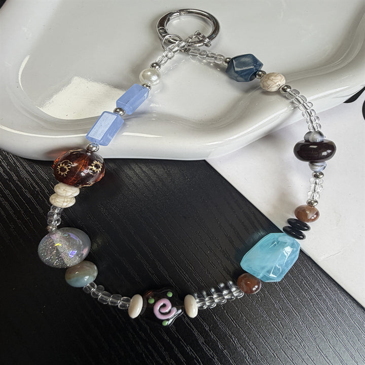 Handcrafted Beaded Keychain Kalsten