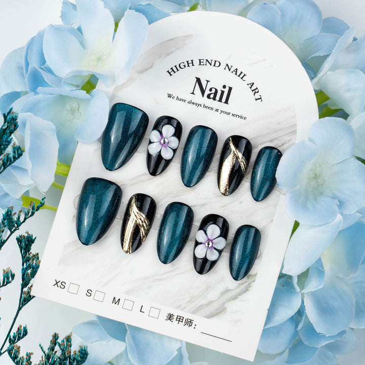 Elegant Premium Press-On Nail Set