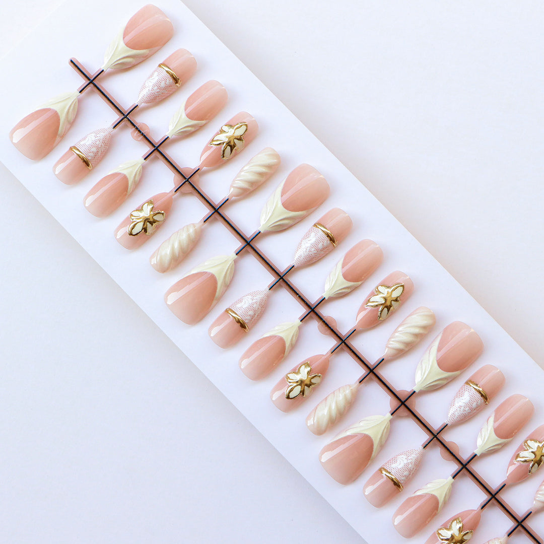 Elegant Floral Nail Art