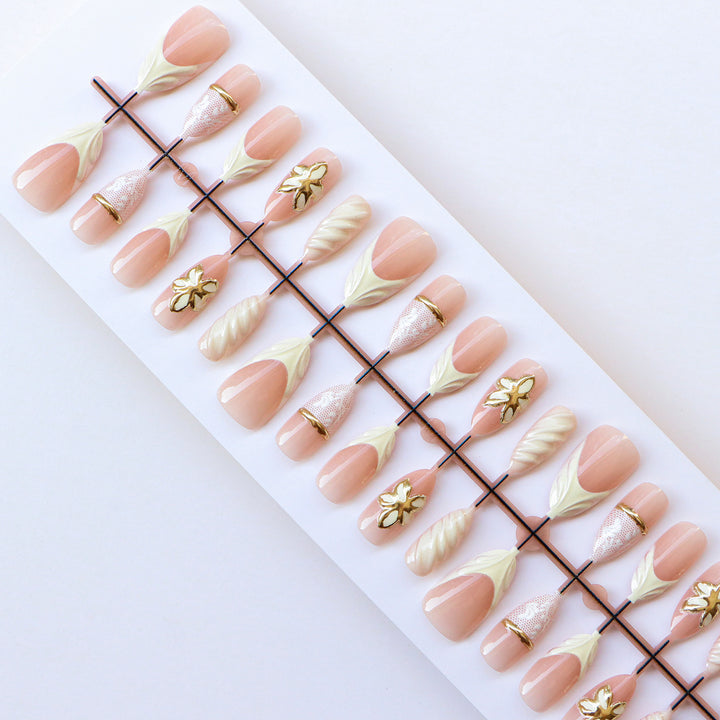 Elegant Floral Nail Art