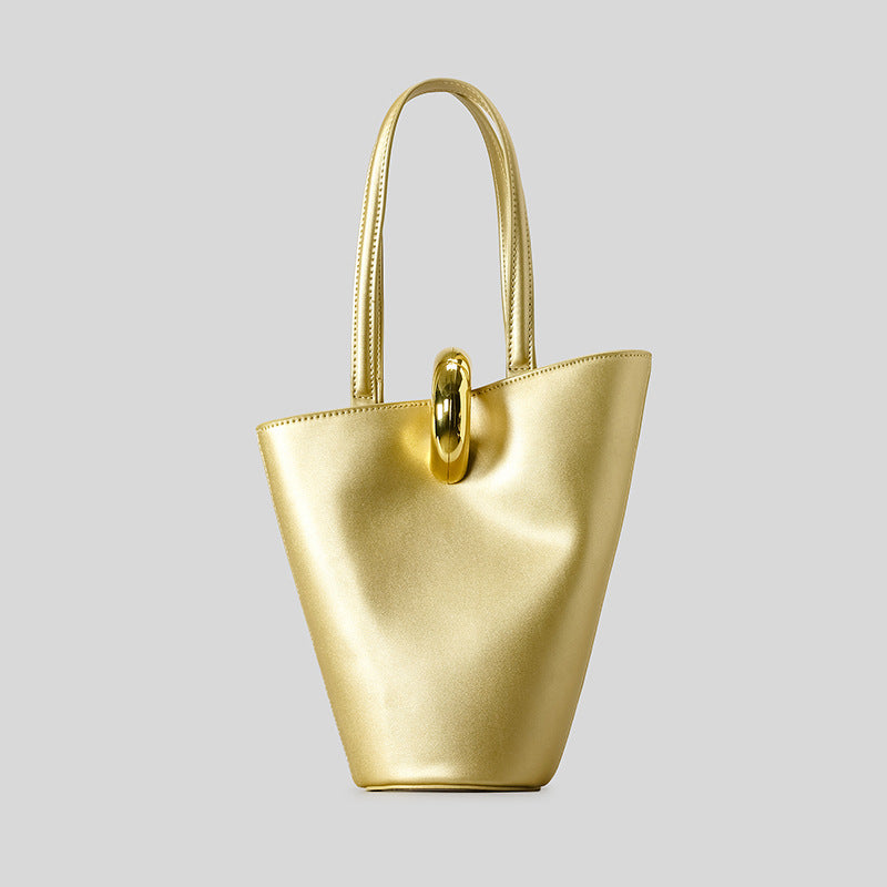 Sleek Modern Handheld Tote Bag