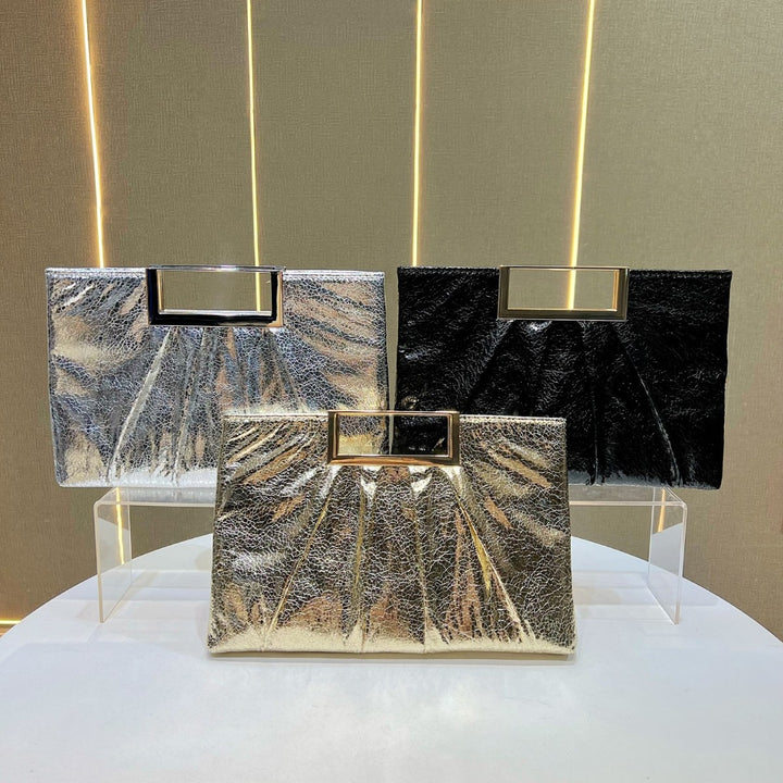 Stylish Pleated Clutch Bag