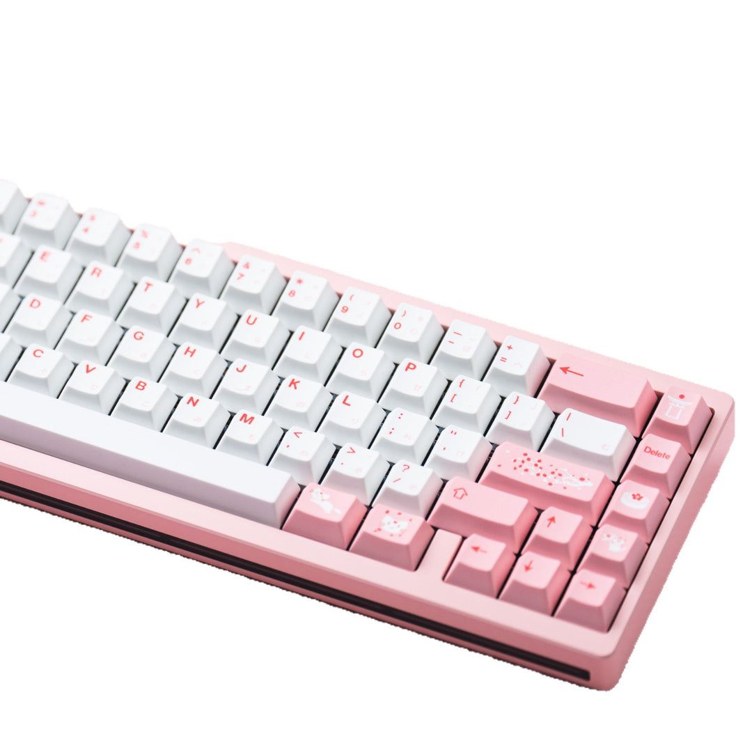 Custom Pink Keycap Mechanical Keyboard Kalsten